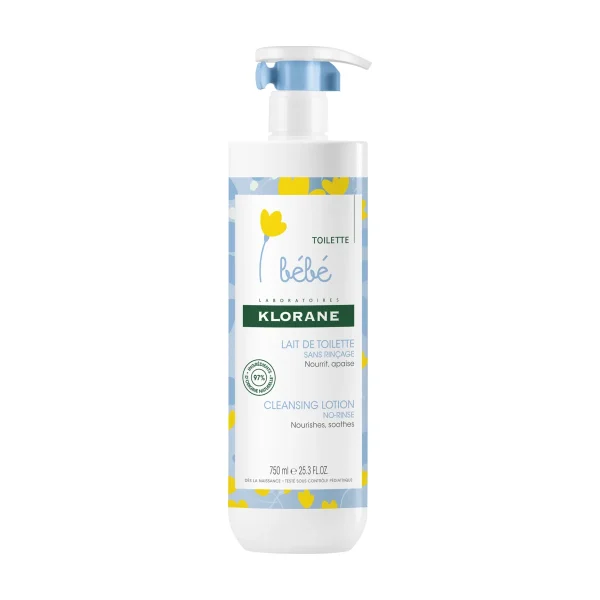 Lait de toilette Klorane Bébé