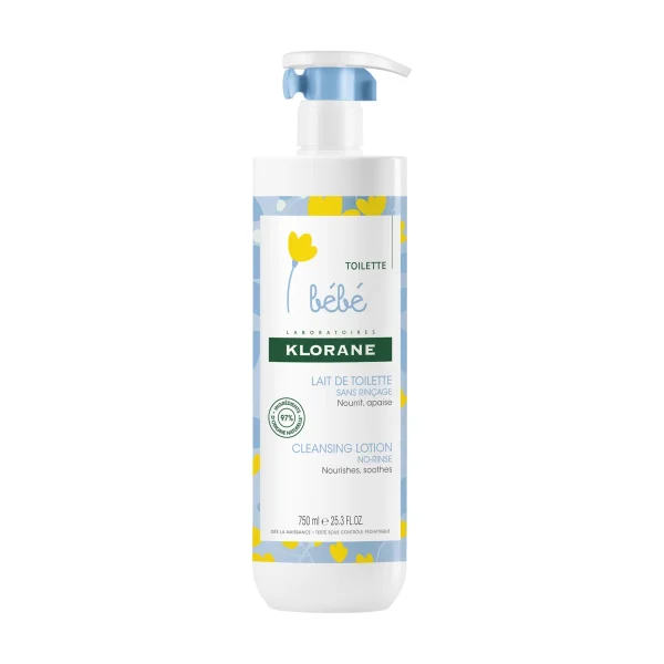 Lait de toilette Klorane Bébé - 750 ml
