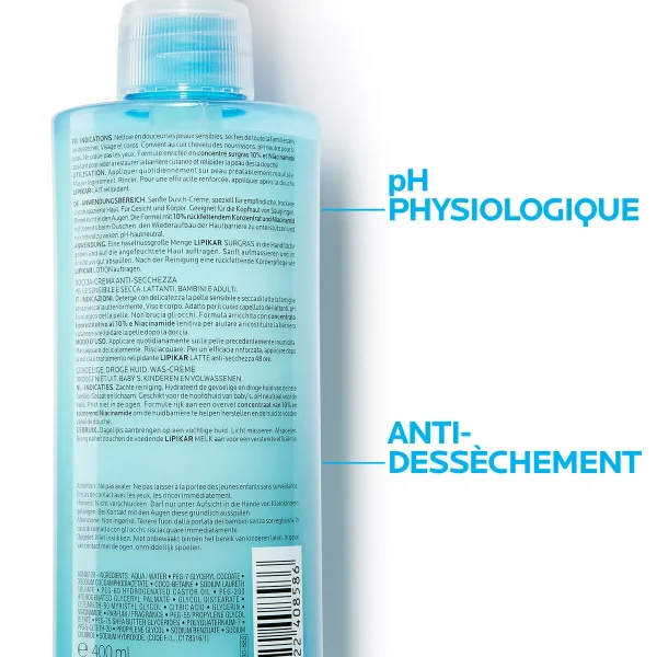 Lipikar Surgras Douche-crème