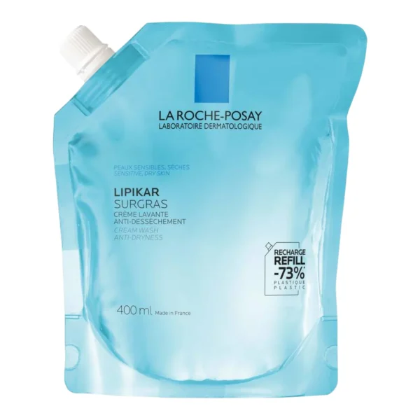 Lipikar Surgras Douche-crème - éco-recharge 400ml