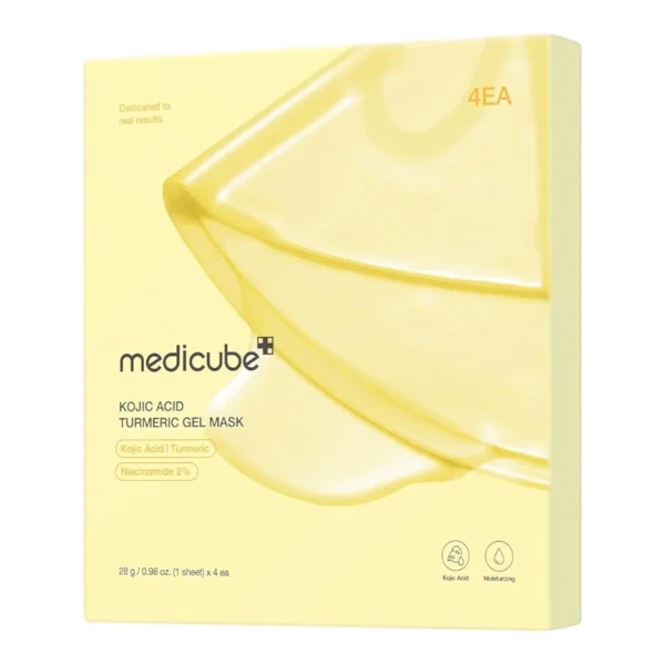 Medicube Kojic Acid Turmeric - 4 masques