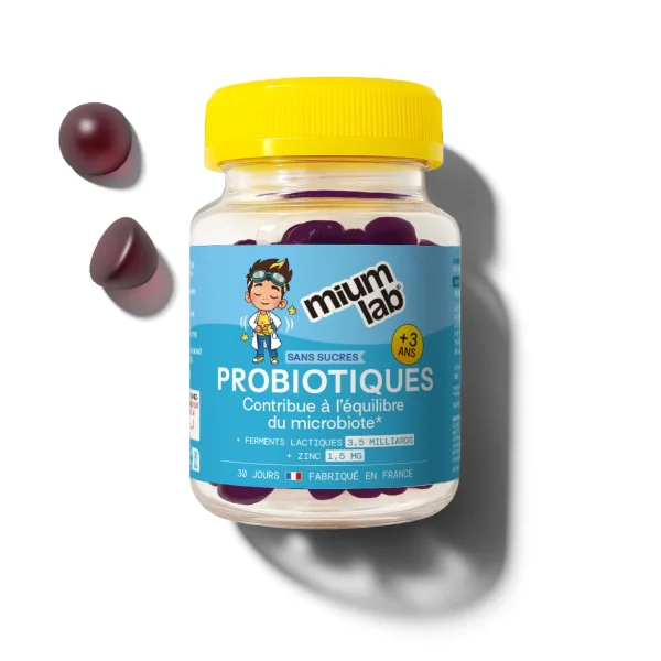 Mium Lab Gummies Probiotiques Enfants - 30 gummies