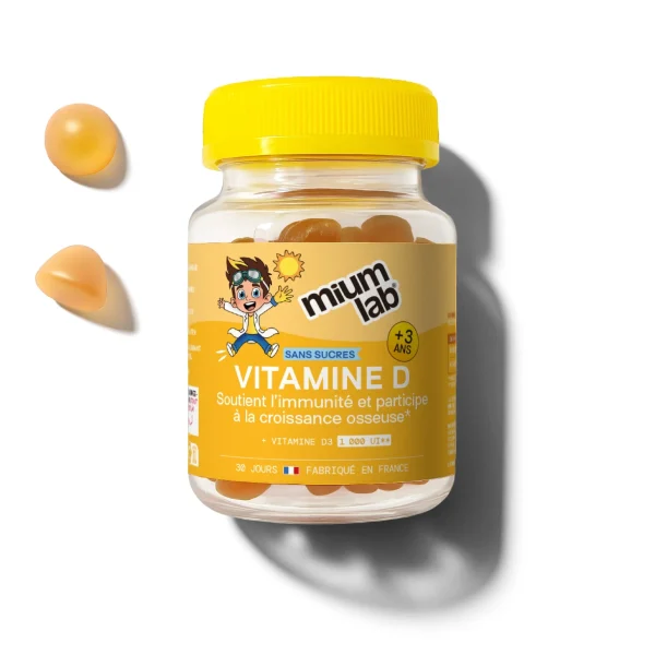 Mium Lab Gummies Vitamine D - 30 gummies