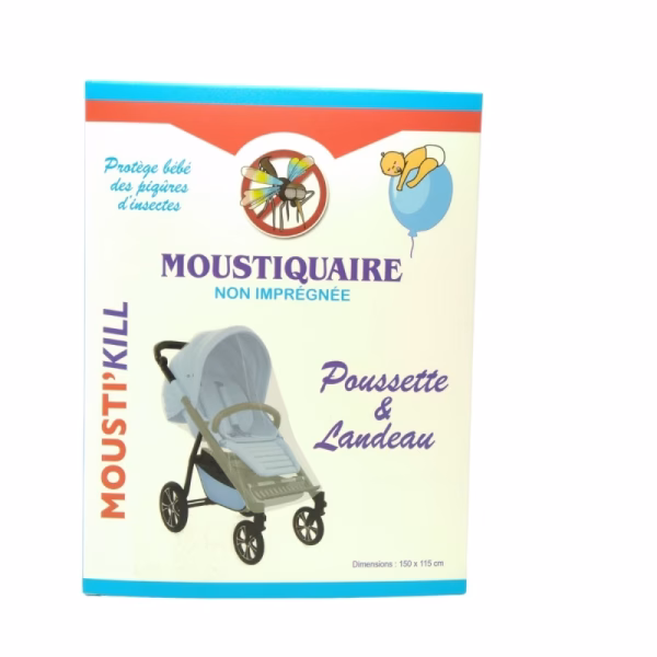 Moustiquaire Poussette et Landau - 150x115cm