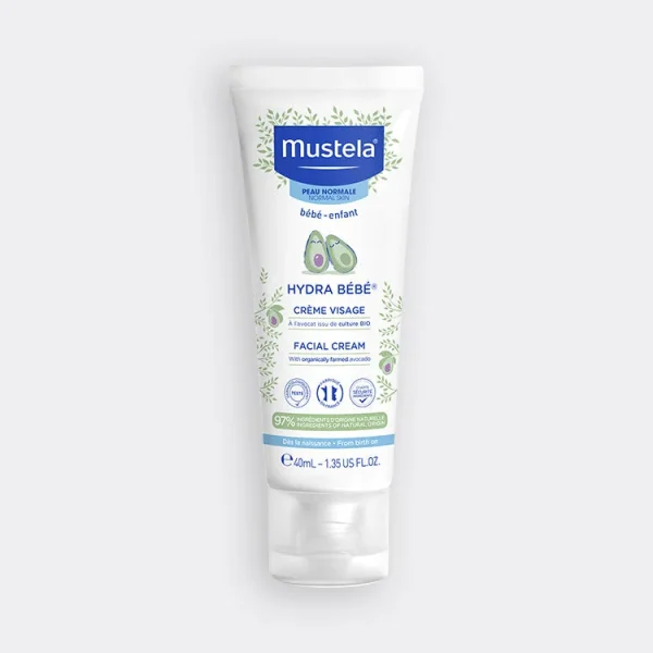 Mustela Hydra Bébé Crème Visage - 40ml