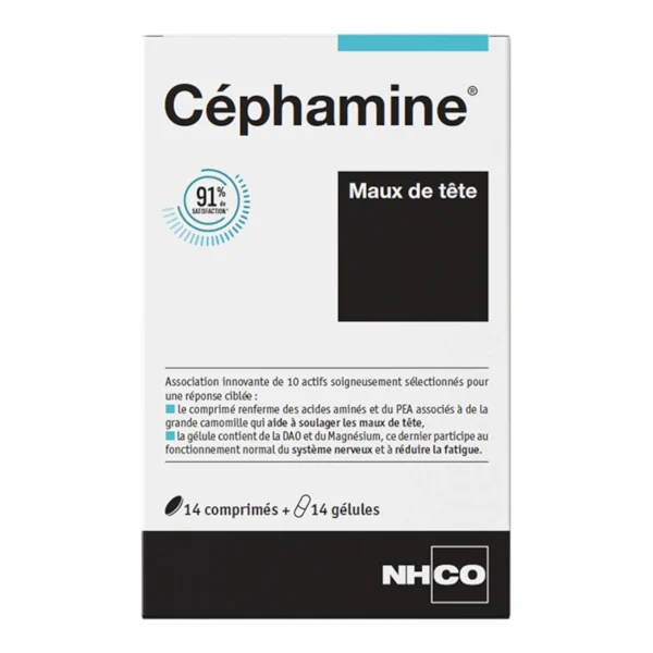 NHCO Céphamine - 14 gélules + 14 comprimés