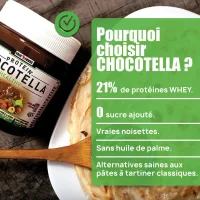 pâte à tartiner protéinée