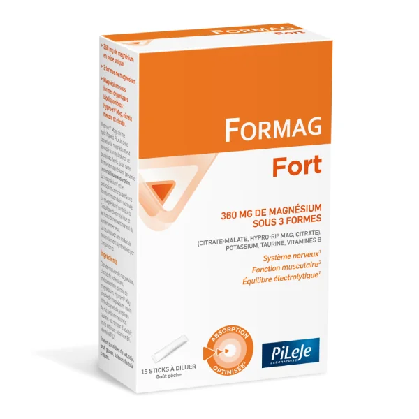 PiLeJe Formag Magnésium marin - 15 sticks
