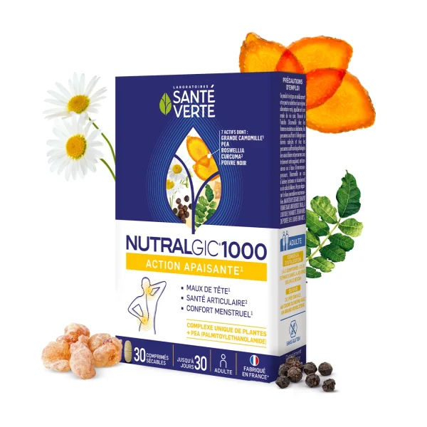 Santé Verte Nutralgic 1000 - 30 comprimés