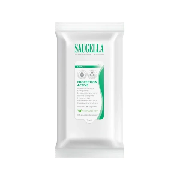 Saugella Antiseptique Lingettes - 10 lingettes