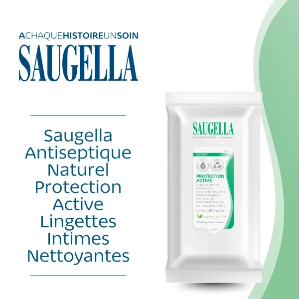 Saugella Antiseptique Lingettes