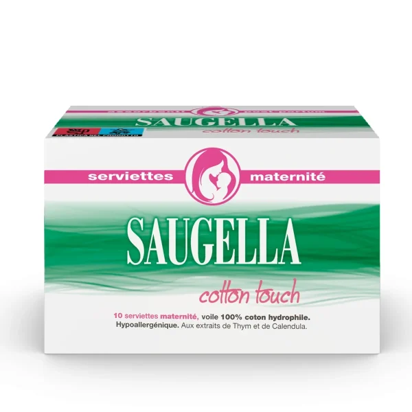 Saugella Cotton Touch Maternité - 10 serviettes