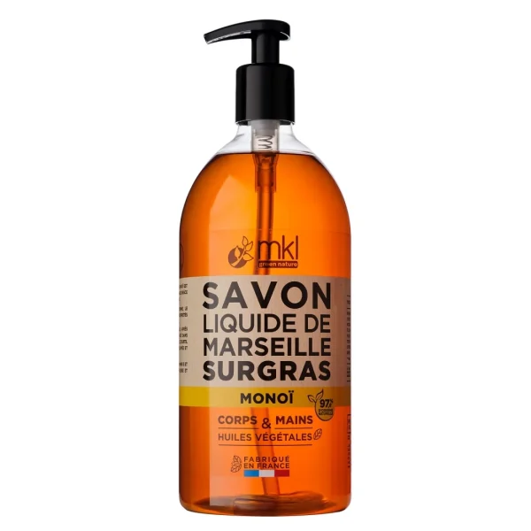 Savon de Marseille Liquide Monoï - 1L