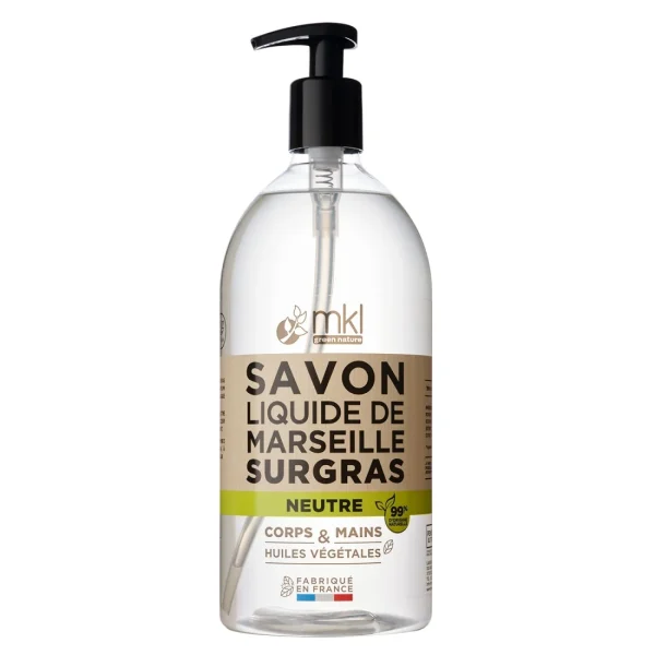 Savon de Marseille liquide Neutre Surgras - 1L