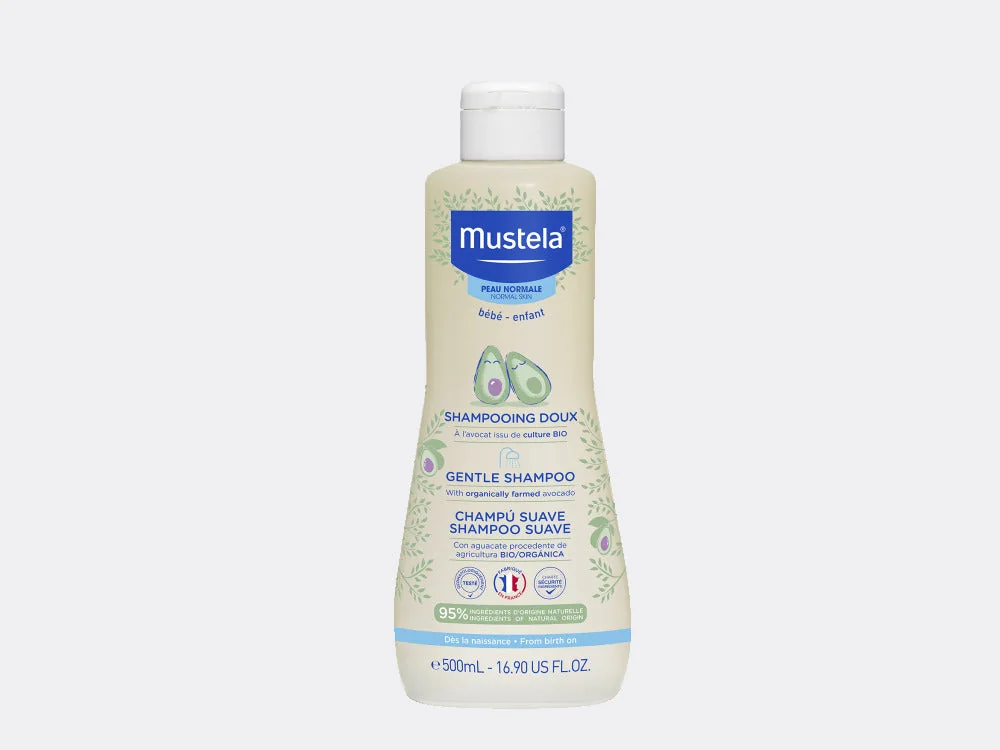 Shampoing doux bébé Mustela - Image 1 Shampoing doux bébé Mustela - 500ml
