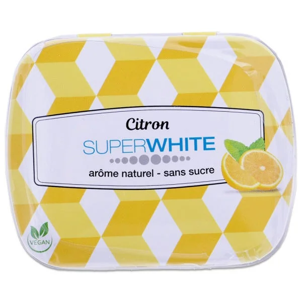 Superwhite Mini Minits Citron - 50 unités