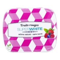 Superwhite Mini Minits Fruit Rouge - 50 unités