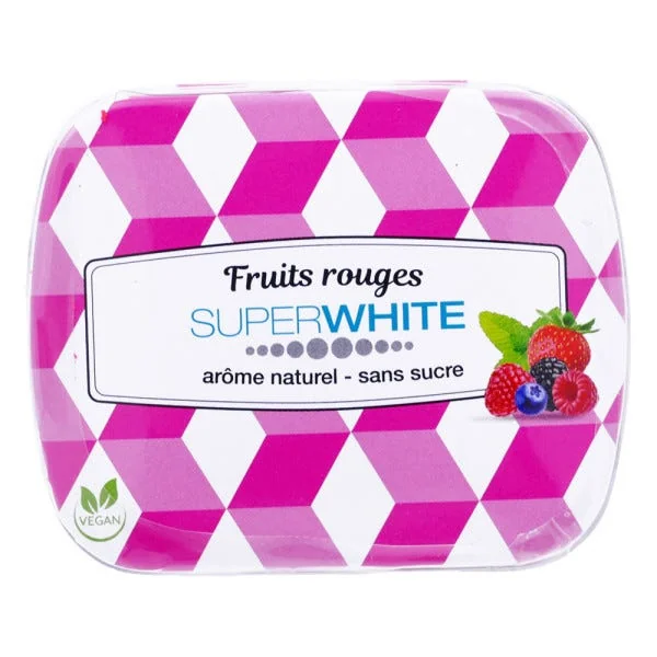 Superwhite Mini Minits Fruit Rouge - 50 unités