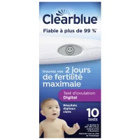 Test d'Ovulation Clearblue Digital - 10 tests