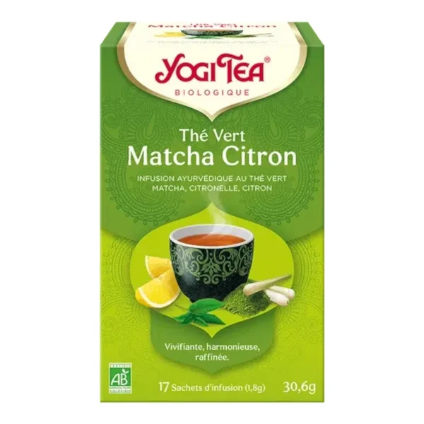 Thé Vert Matcha Citron - 17 sachets