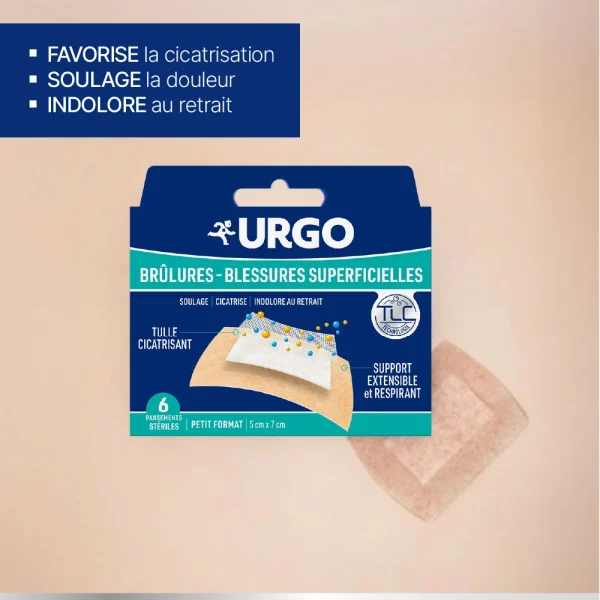 Urgo Brûlures Pansement stérile - Image 3 Urgo Brûlures Pansement stérile