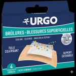Urgo Brûlures Pansement stérile - 4 pansements
