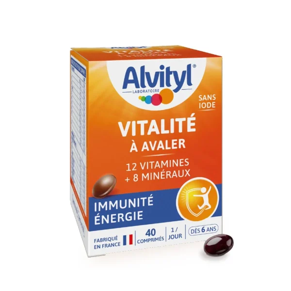 Vitalité à avaler - 40 comprimés