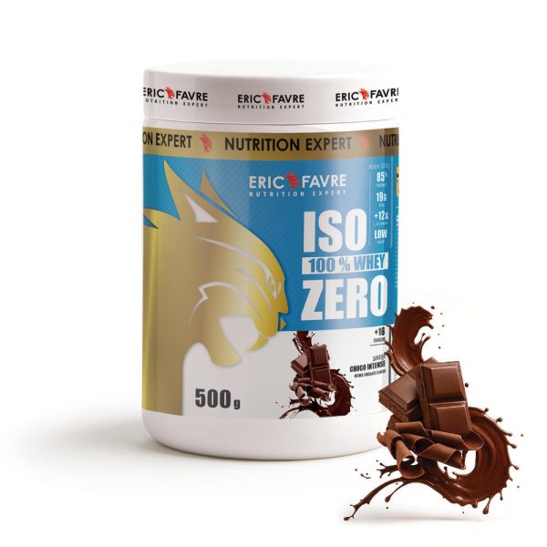 Éric Favre Iso Zero - 100% Whey Protéine Choco Intense 500g