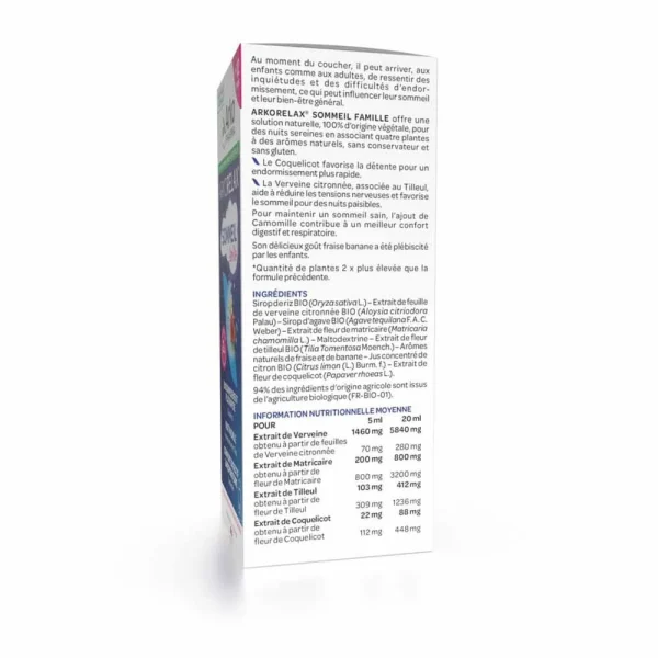 Arkopharma Arkorelax Sirop Sommeil