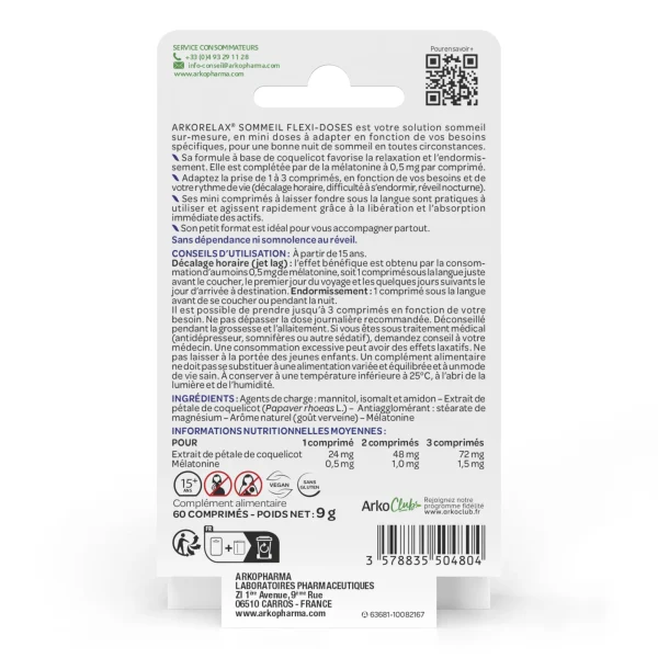 Arkopharma Arkorelax Sommeil