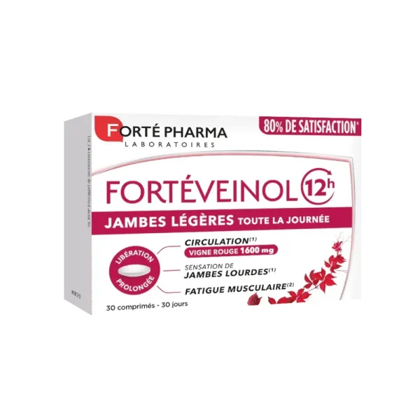 Forté Pharma Forté Veinol 12h - 30 gélules
