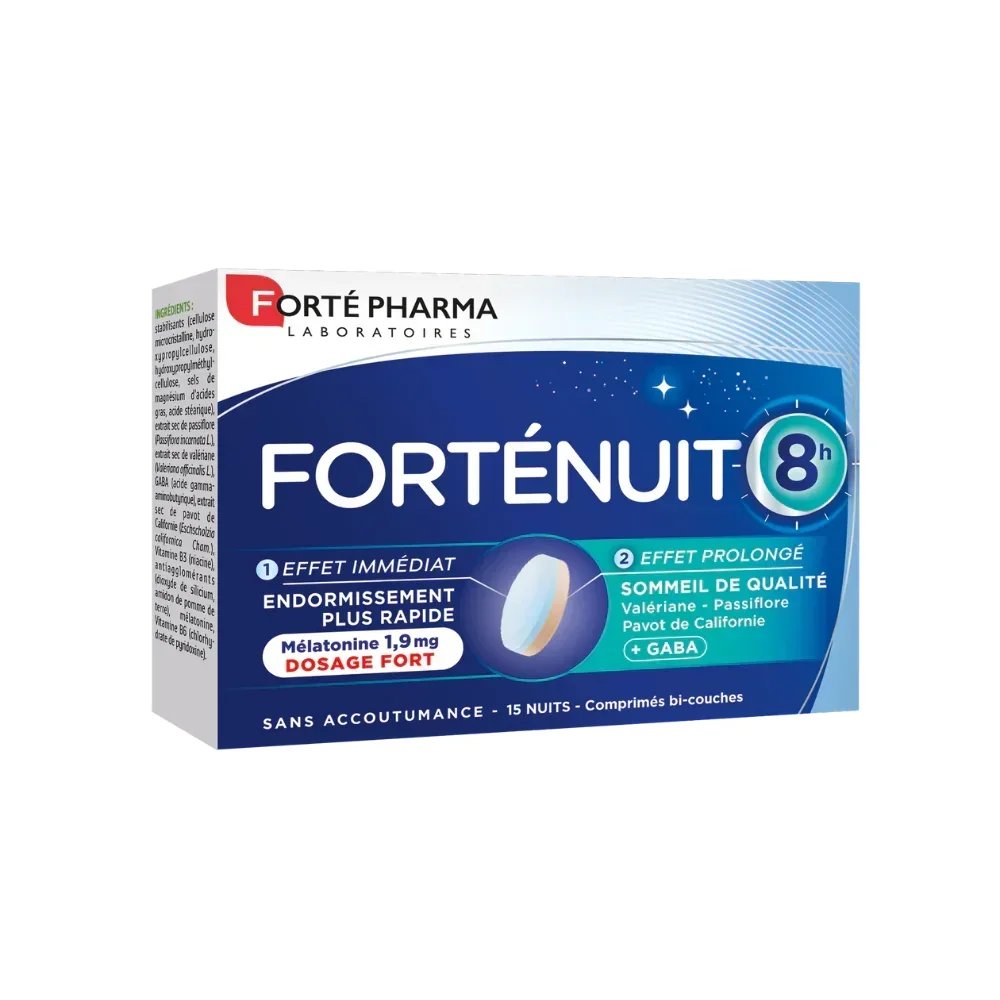 Forté Pharma FortéNuit 8h - Image 1 Forté Pharma FortéNuit 8h - 15 comprimés