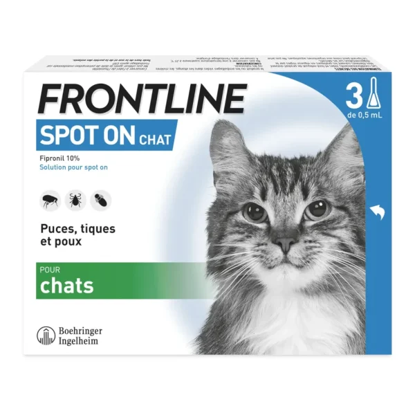 Frontline Spot-on Chat - 3 pipettes