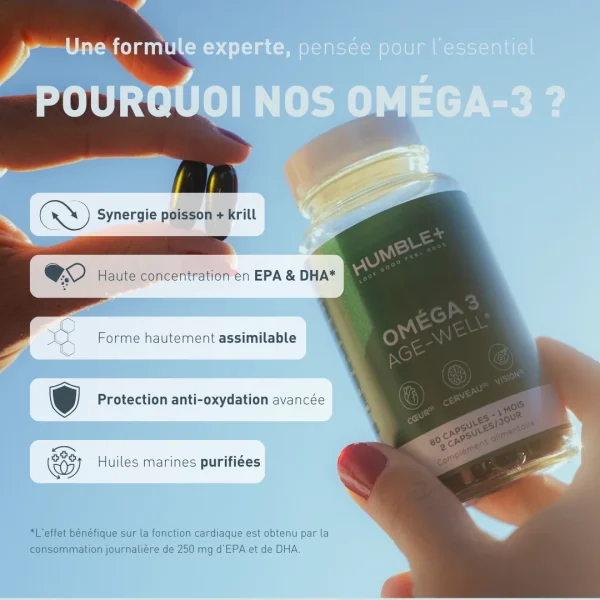Humble+ AGE-WELL Oméga 3