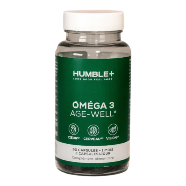 Humble+ AGE-WELL Oméga 3 - 60 capsules