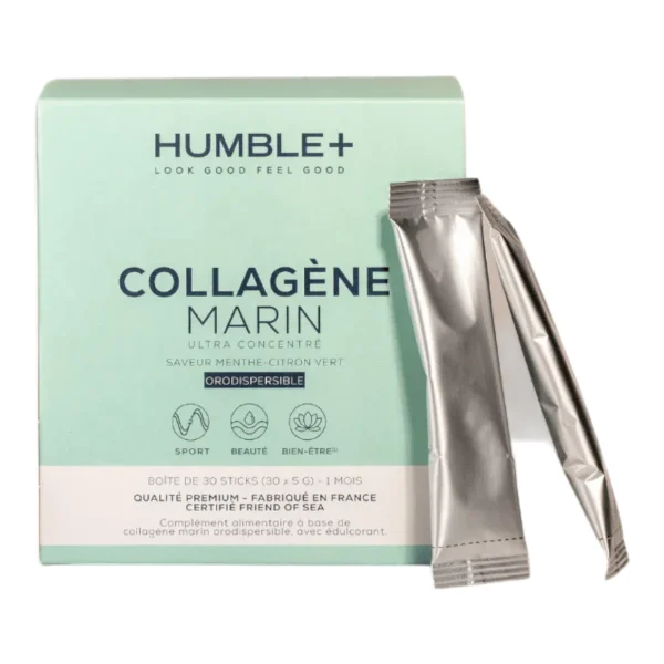 Humble+ Collagène marin ultra concentré - 30 sticks