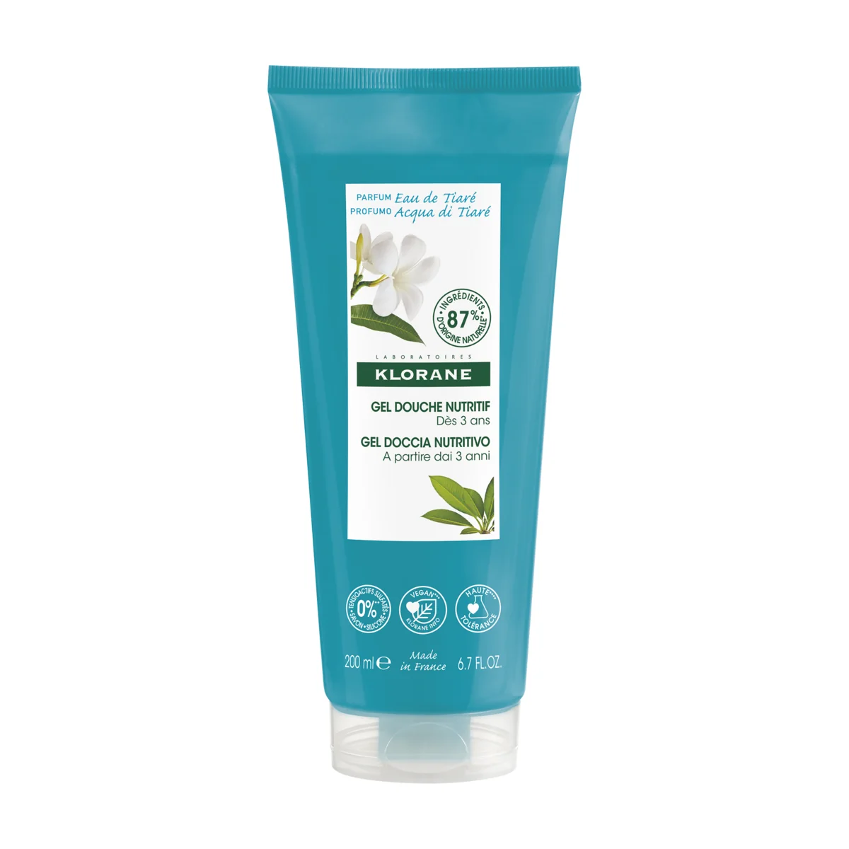 Klorane Gel douche Eau de Tiaré