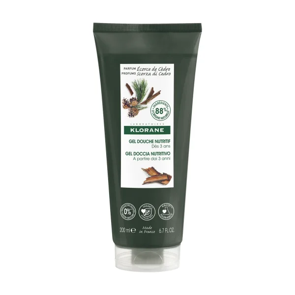 Klorane Gel douche Écorce de Cèdre