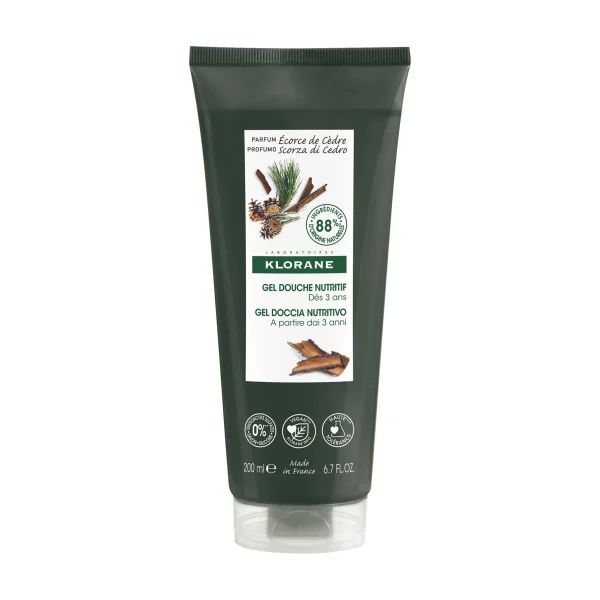Klorane Gel douche Écorce de Cèdre - 200ml