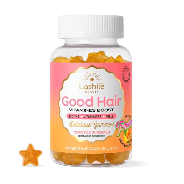 Lashilé Good Hair Tropical - 60 gummies
