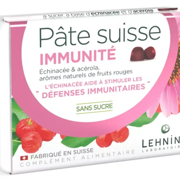 Lehning Pâte suisse Immunité - 40 gommes