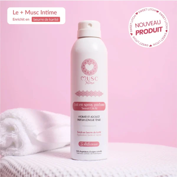 Musc Intime Lait en spray Sweet Litchi