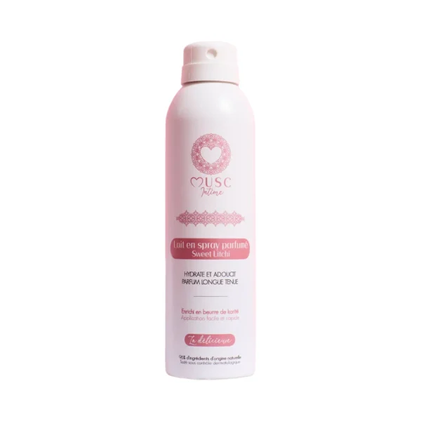 Musc Intime Lait en spray Sweet Litchi - 200ml