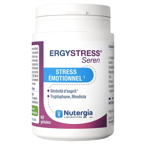 Nutergia Ergystress Seren Sérénité - 60 gélules