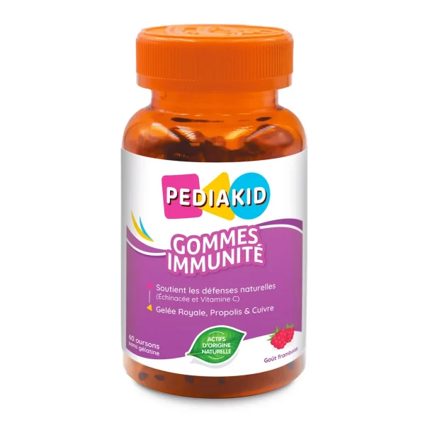 Pediakid Gommes Immunité - 60 oursons