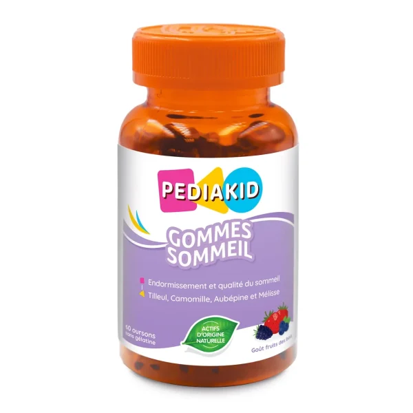 Pediakid Gommes Sommeil - 60 oursons