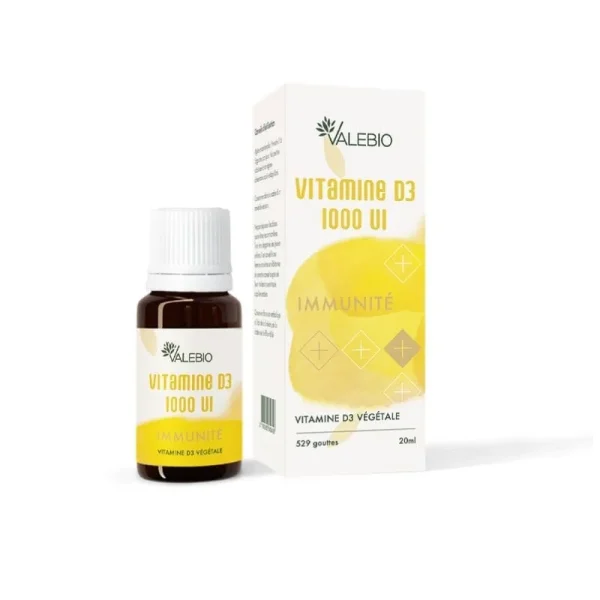 Valebio Vitamine D3 végétale - 20ml