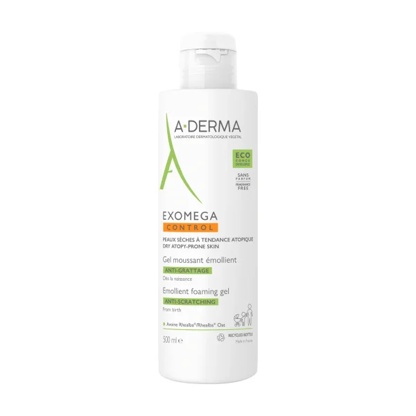 A-Derma Exomega Control Gel moussant
