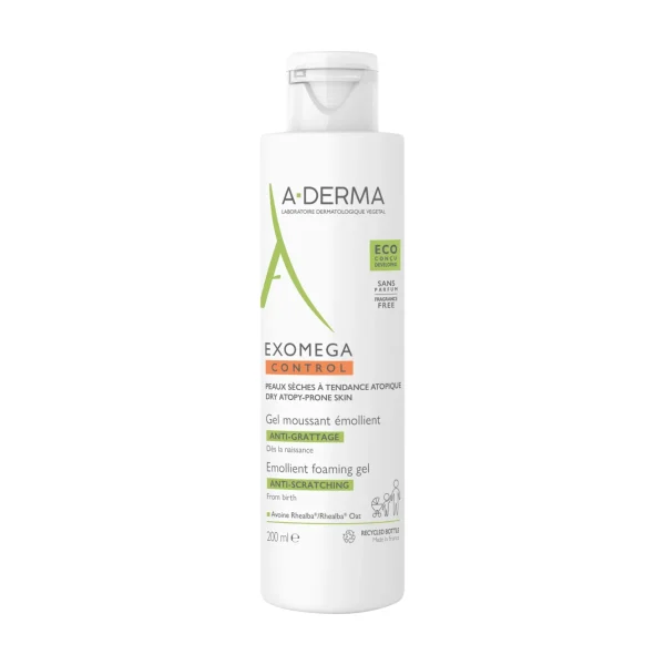 A-Derma Exomega Control Gel moussant - 200ml