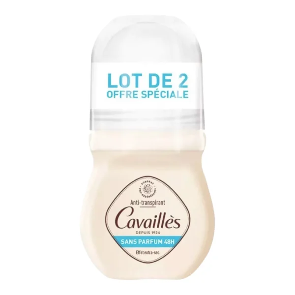 Cavaillès Absorb+ Déodorant - 2x 50ml